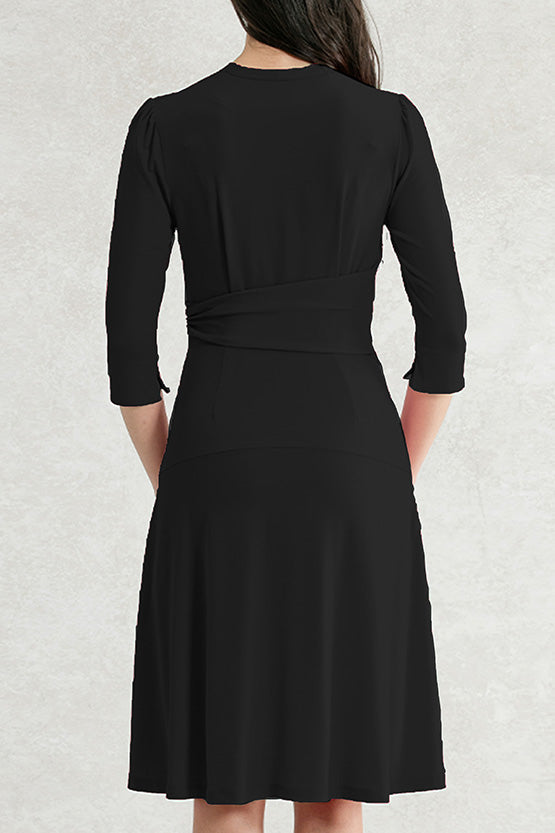 4-Way Stretch: Cache-Coeur Dress