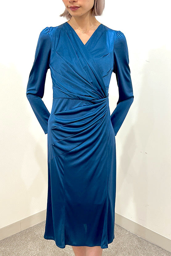 Silky Gather Dress