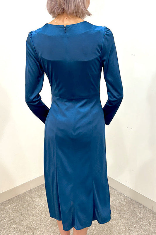Silky Gather Dress