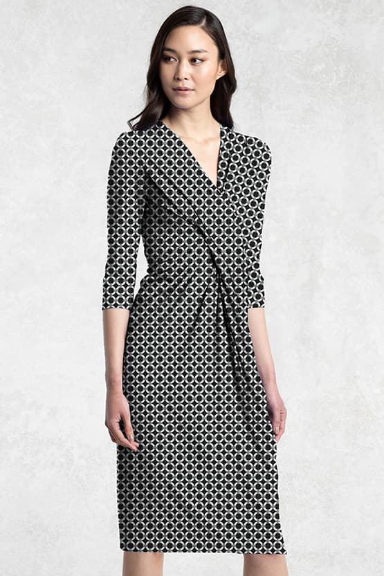 Gray Circle Venus One-Piece Dress - Size 13