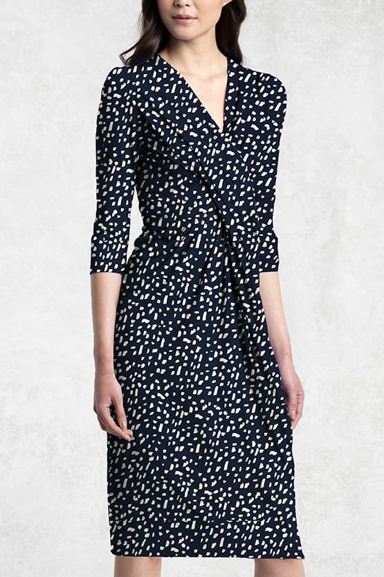 Navy Pluie Venus Dress - Size 13