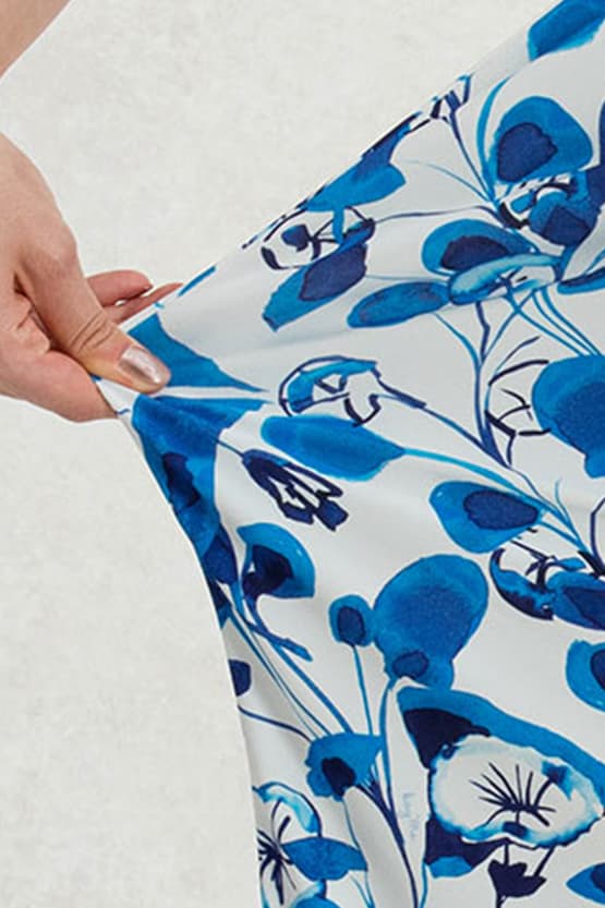 Blue Leaf Venus Dress - Size 13