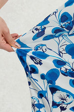 Blue Leaf Venus Dress - Size 13