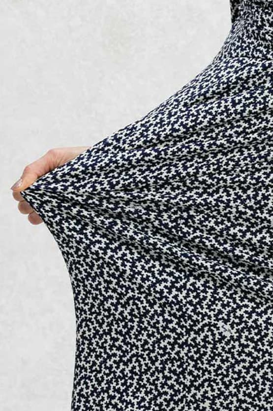 Navy Millefleur Venus Dress - Size 13