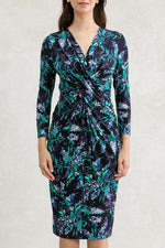 Navy Aroma Venus One-Piece Dress - Size 13