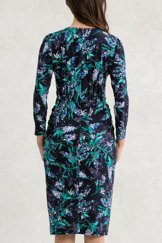 Navy Aroma Venus One-Piece Dress - Size 13