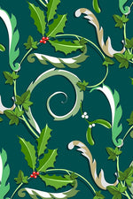 Green Wreath Venus One-Piece Dress - Size 13
