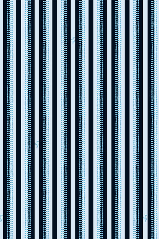 Light Blue Stripe Venus Dress - Size 13