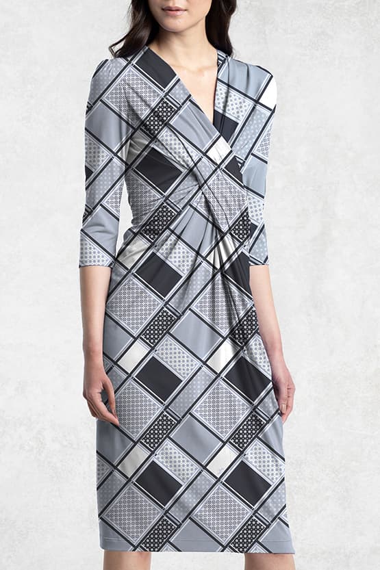 Grey Pavé Venus Dress - Size 13