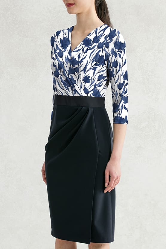 [4WAY x Smart Stretch] Asymmetrical Dress