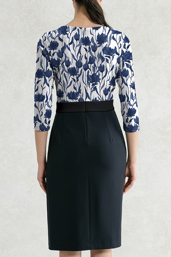 [4WAY x Smart Stretch] Asymmetrical Dress