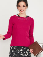 Cherry Pink Bijou Top