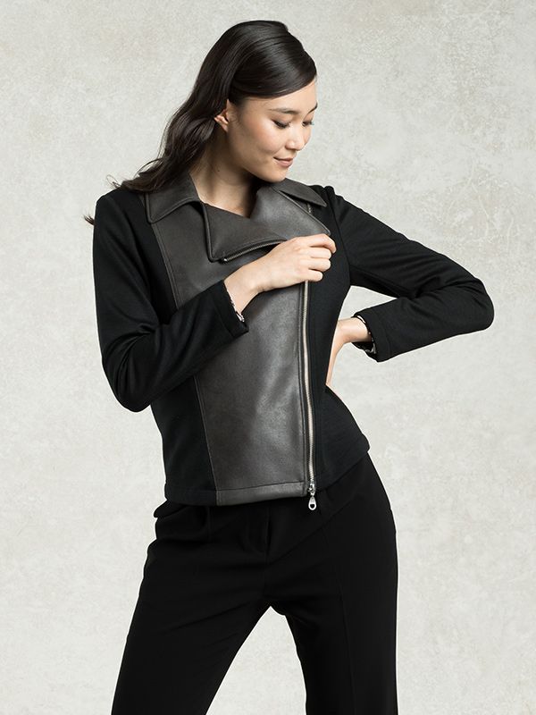 Monaco Gray Docking Riders Jacket