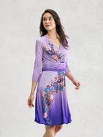 Japanese Pattern: Fuji Murasaki Obi Dress