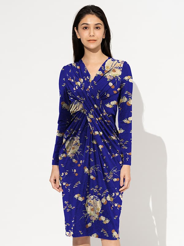 [Fleece lining] Moon viewing Venus dress (with antistatic petticoat)