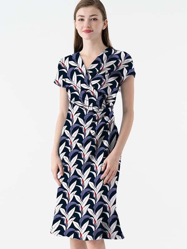Taisho Roman Gathered Dress